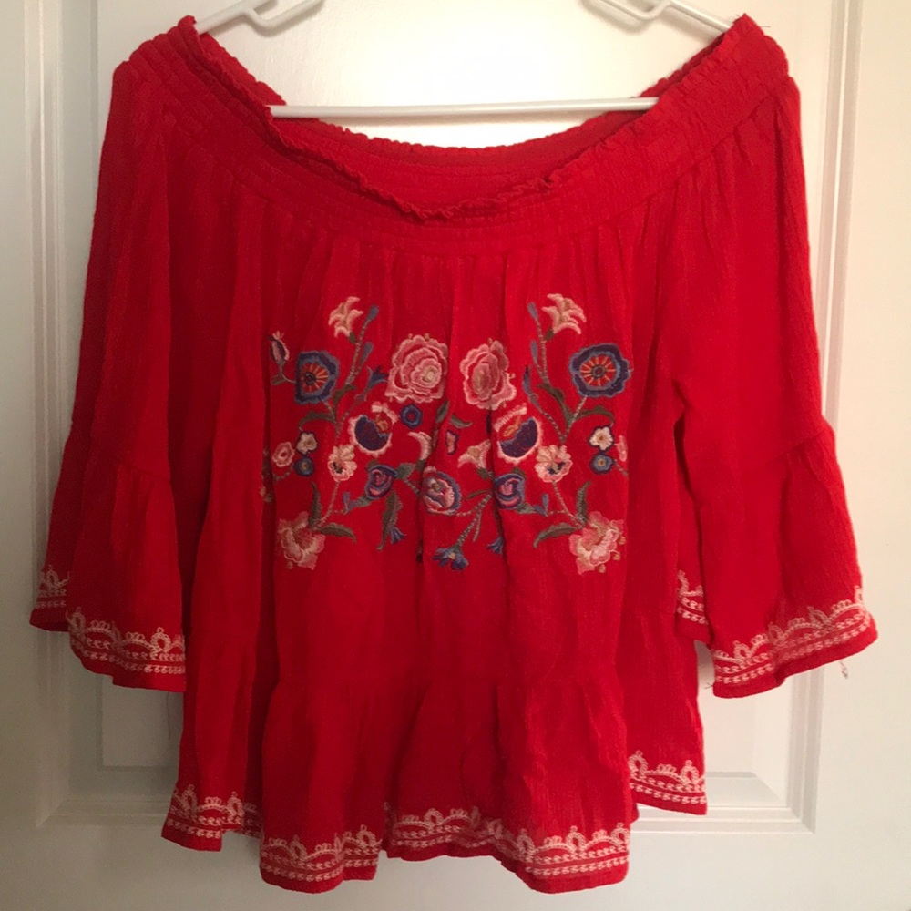 Sweet off shoulder top